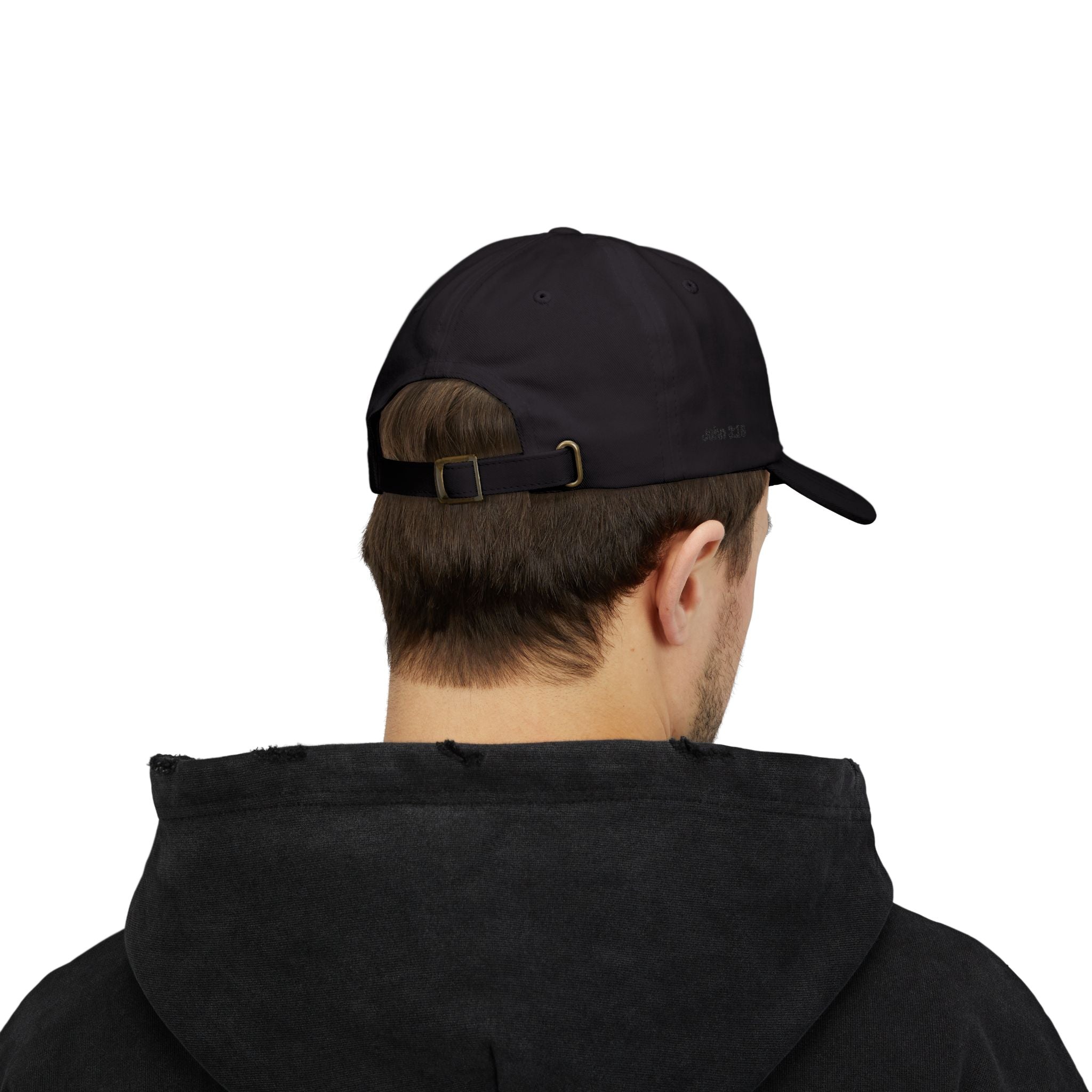 Christian Cross Dad Cap — Minimal Embroidered Faith Baseball Hat