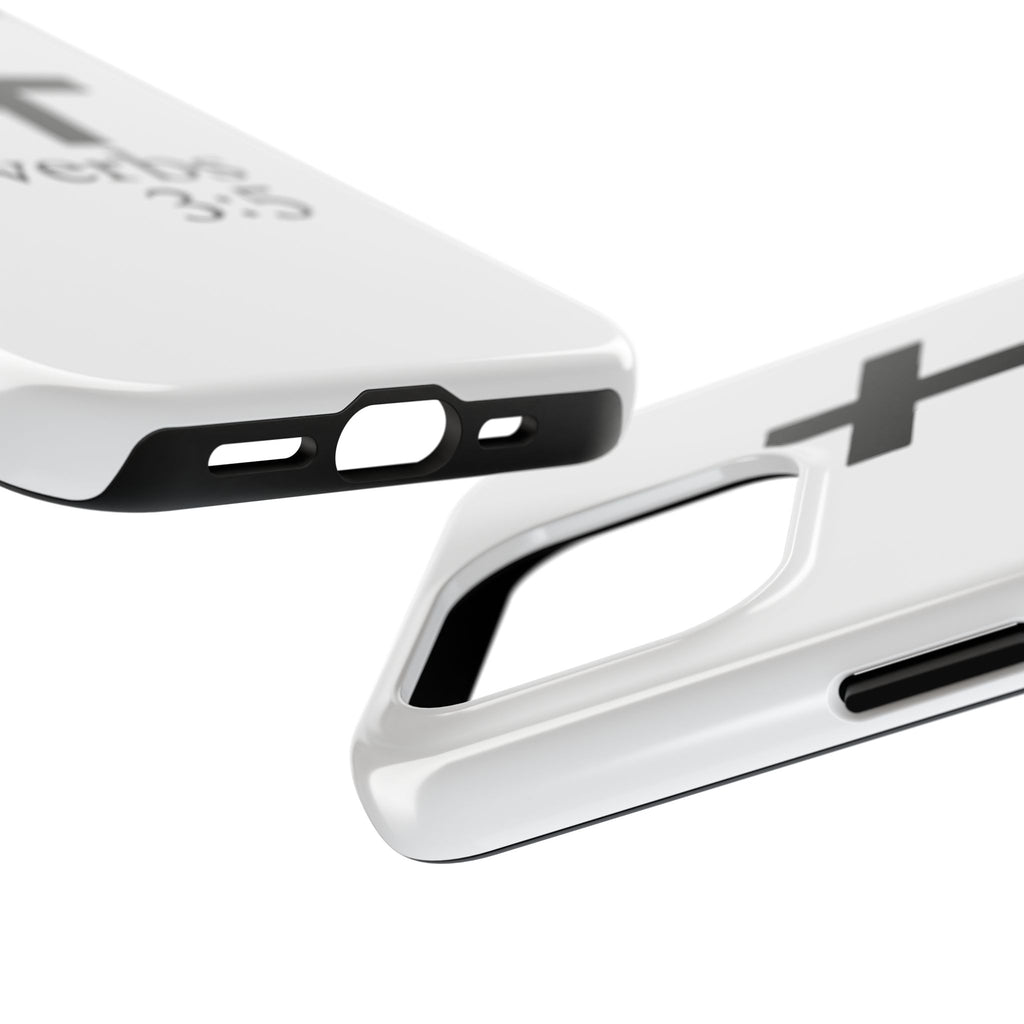 Proverbs 3:5 Cross Tough Phone Case — Christian Faith iPhone Case