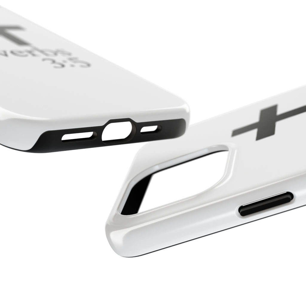 Proverbs 3:5 Cross Tough Phone Case — Christian Faith iPhone Case