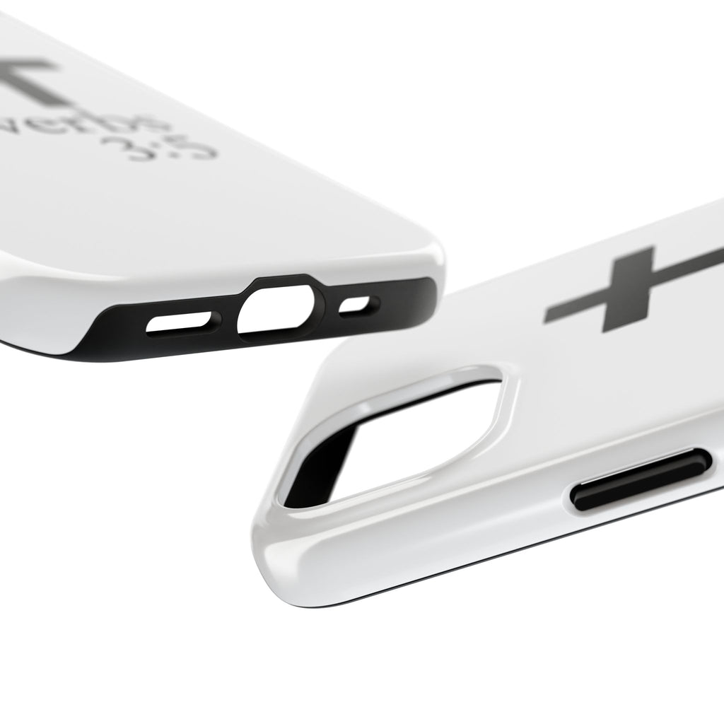 Proverbs 3:5 Cross Tough Phone Case — Christian Faith iPhone Case