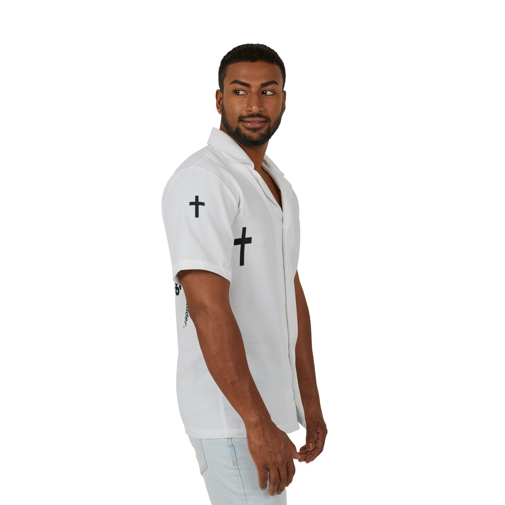 Strat Living Hawaiian Camp Shirt — Stop Worring And Start Living.