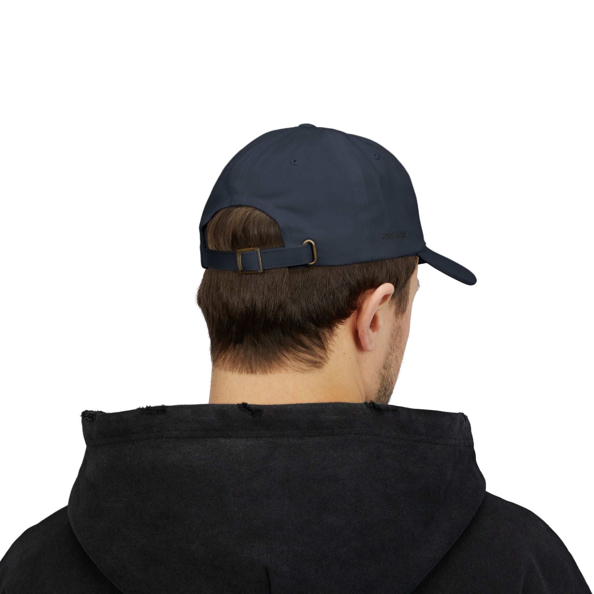 Christian Cross Dad Cap — Minimal Embroidered Faith Baseball Hat