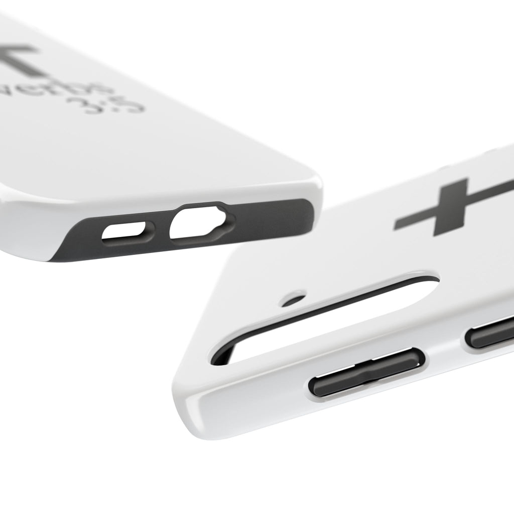 Proverbs 3:5 Cross Tough Phone Case — Christian Faith iPhone Case