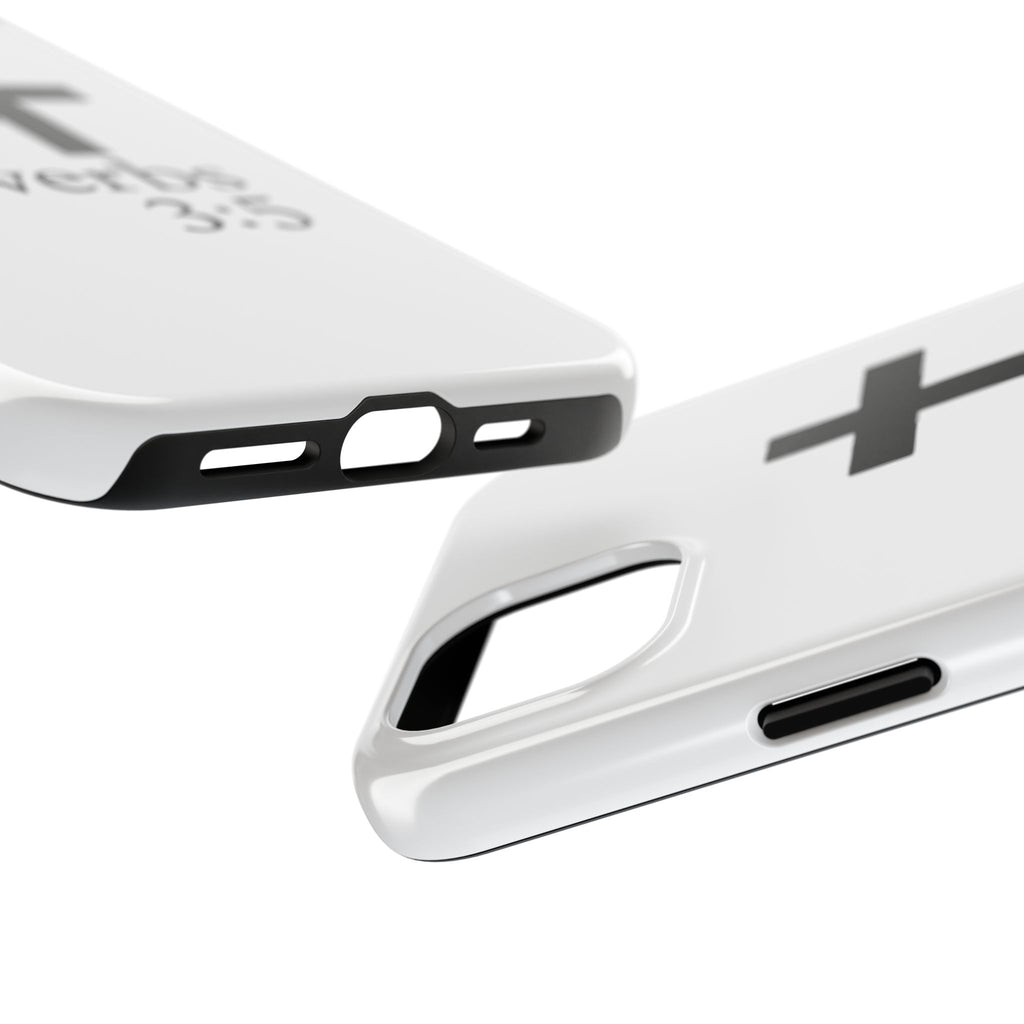 Proverbs 3:5 Cross Tough Phone Case — Christian Faith iPhone Case